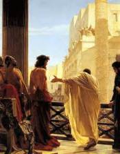 Jesus and Pilate